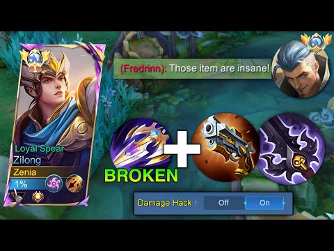 TOP GLOBAL ZILONG BEST BURST DAMAGE! EVEN SUSTAIN HEROES CAN'T SURVIVE THIS BUILD!