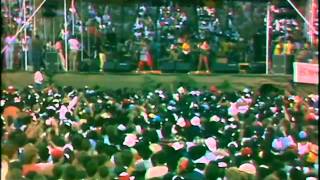 PJ Powers and Hotline performing at 702&#39;s 1985 Concert in the Park