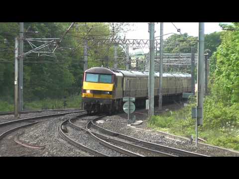 90026 1z63 Carlisle - Euston The Lakelander tour 1st June 2013