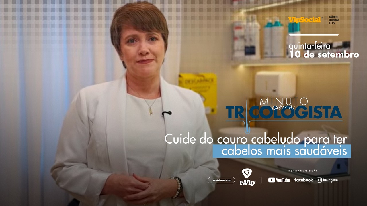 MINUTO TRICOLOGISTA | Cuide do couro cabeludo para ter cabelos mais saudáveis