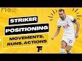 Striker Positioning - Movements, Runs, Actions to look for in 2023 | Footy Tactics