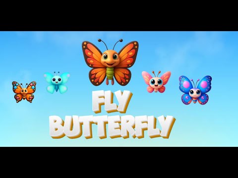 Fly butterfly