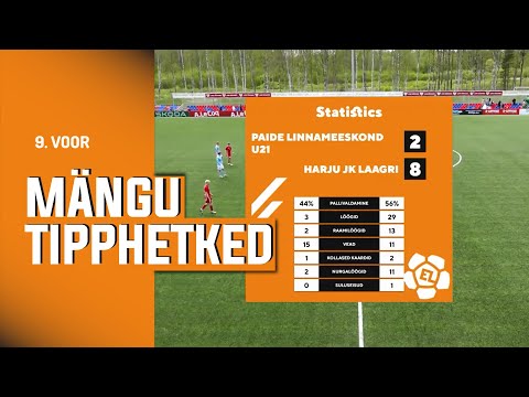 Paide Linnameeskond U21 - Harju JK Laagri I 2:8 I Esiliiga 9. voor I 2024
