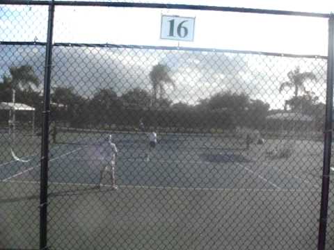 Sebastian Grundtvig & Eric Vanshelboim (Denmark) vs Lancelot Carnello & Russell Berdusco (USA). 2/3