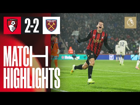 Four goals shared in DRAMATIC draw | AFC Bournemouth 2-2 West Ham United