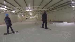preview picture of video 'Snowboarding @ Open door day, Skidome Terneuzen (GoPro)'