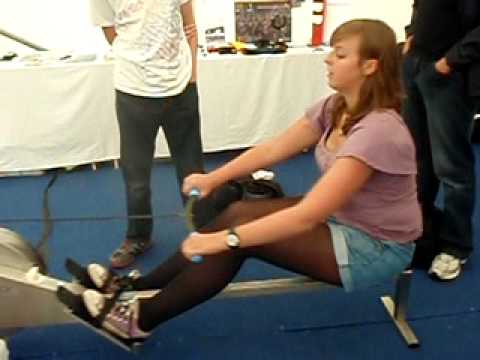Pauline McGovern of Strathclyde Park Rowing Club on Rowperfect