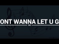 5ive - Dont Wanna Let U Go (lyrics, karaoke, cover ...