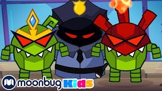 Download lagu Om Nom Stories - Super-Noms: Robo-Noms! | Cut The Rope | Funny Cartoons for Kids & Babies | Moonbug mp3