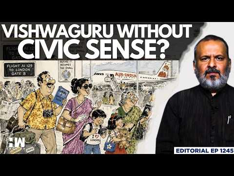Vishwaguru With Zero Civic Sense? | Editorial with Sujit Nair | Indian Tourists' Garba In Vietnam