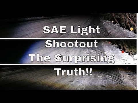 Rigid vs Baja Designs vs Speed Demon Light shootout!! - The Surprising truth