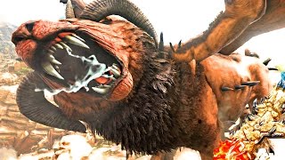 ARK Scorched Earth - SUMMONING THE MANTICORE, MANTICORE BOSS BATTLE - Scorched Map Gameplay EP 12