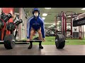 Beltless Deadlift Session