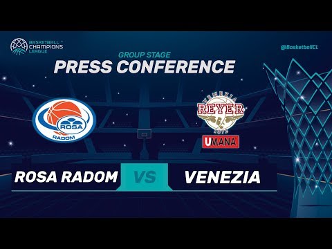 Rosa Radom v Umana Reyer Venezia - Press Conference - Basketball Champions League