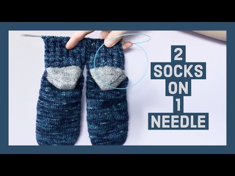 HOW TO KNIT SOCKS TWO AT A TIME