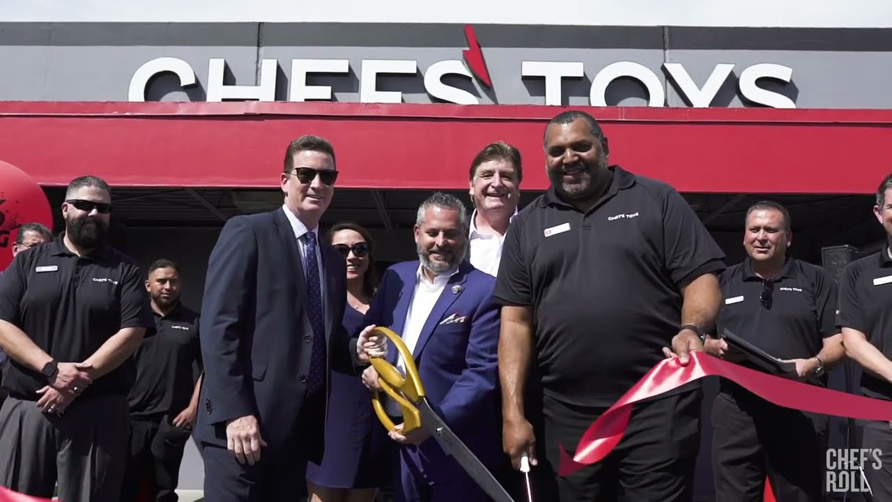Chefs' Toys Commerce Ribbon Cutting