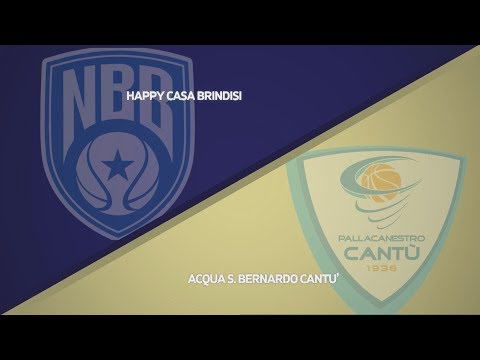HIGHLIGHTS/ Happy Casa Brindisi - Acqua S.Bernardo Cantù 64-69