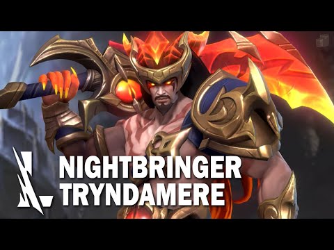 Nightbringer Tryndamere Skin Preview - Wild Rift