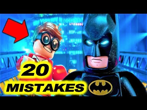 ✌ 20 BATMAN LEGO MOVIE MISTAKES