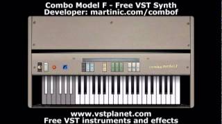Video thumbnail for Combo Model F - Free VST synth (organ) - vstplanet.com by Plugins Collection