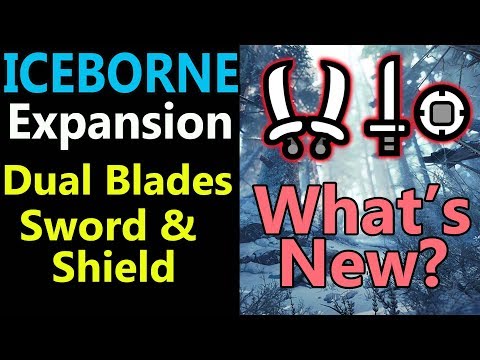 MHW: Iceborne Dual Blades / Sword & Shield Beta Review | New Moves | Attacks | Showcase | Guide