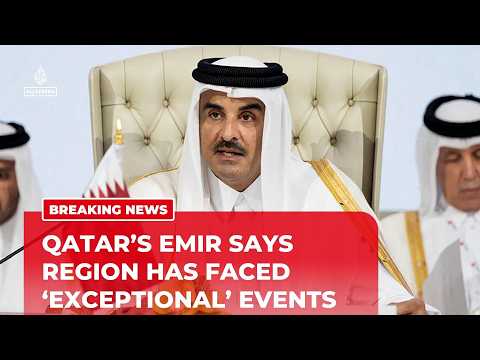 Qatar’s emir addresses Shura Council after 'exceptional' regional events