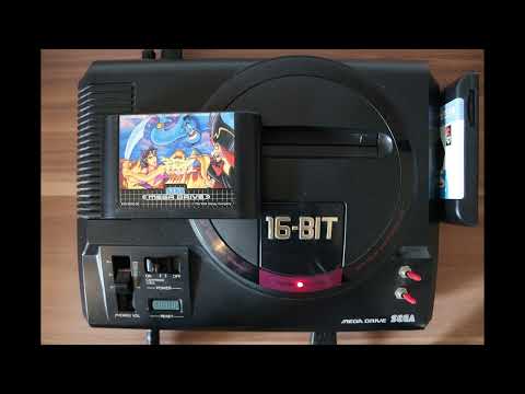 Mega Drive - Aladdin OST [real HW rec. (Jap. M.D. Model 1, Board Rev. VA5) @60Hz = correct speed]