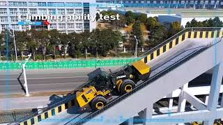 Испытание погрузчика XCMG на подъём