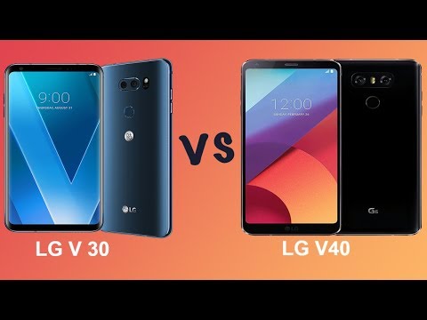 2018 LG V40 VS V30 l FULL SPEC