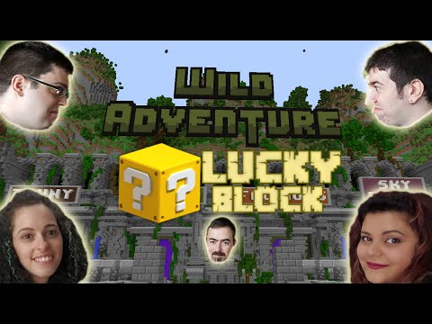 Minecraft ITA : WILD ADVENTURE - Hunger Game - Lucky Block Mod