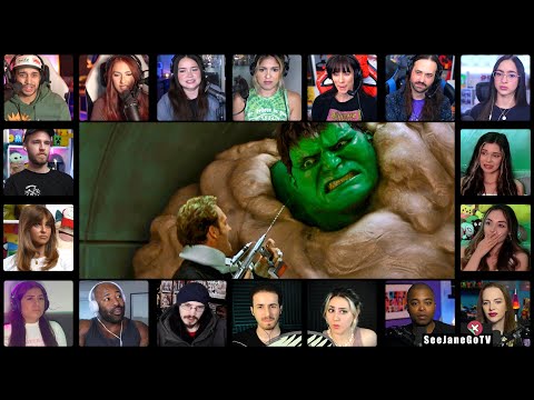 Hulk Escapes Military Base | HULK (2003) * Reaction Mashup