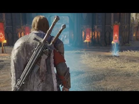 SHADOW OF WAR Gameplay Walkthrough Part 1 (Developer Demo) - Xbox One/PS4/PC