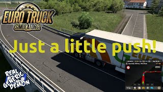 Euro Truck Simulator 2 - Ep241: Just a little push!