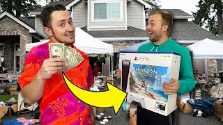 I gave him $10 to buy a PS5...