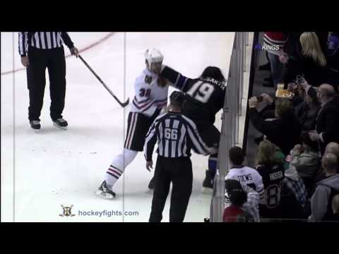 John Scott vs Kevin Westgarth Nov 27, 2010