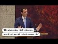 DEBAT MIGRATIEPACT: Thierry Baudet zegt vertrouwen in kabinet op, maar motie haalt het niet