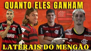 ? SALÁRIO DOS LATERAIS DO FLAMENGO. NÃO VALE TUDO ISSO NÃO! CURIOSIDADES FLAMENGO HOJE!