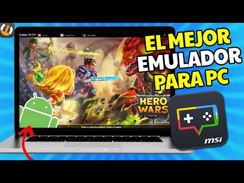 ✅ Cómo INSTALAR MSI Player | Mejor emulador para PC de bajos recursos