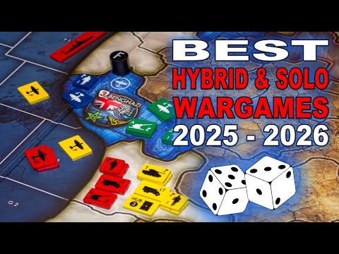 BEST Hybrid & Solitaire Wargames of 2025 - 2026 | TOP Best War Board Games