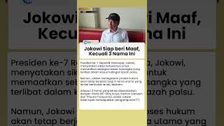 Sebut Tudingan Terlalu Ekstrem, Jokowi Tak Akan Maafkan 3 Tersangka Kasus Ijazah Palsu