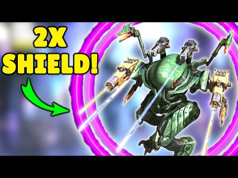 DOUBLE! ABSORBER SHIELD ARES Atomizer Quarker | War Robots NEW Update 7.0 WR Gameplay