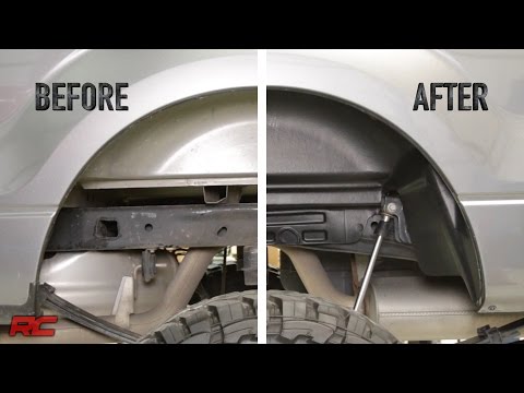 2004-2014 Ford F-150 Rear Wheel Well Liners by Rough Country
