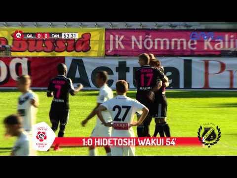 XIX voor Nõmme Kalju FC - Tartu JK Tammeka 3:0 (0:0)