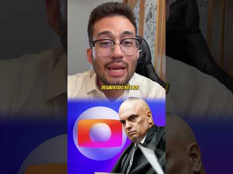 JORNAL NACIONAL DESMENTE MORAES!