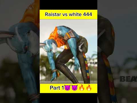 Raistar vs white 444 🔥 Raistar save Adam #freefire #short #shorts