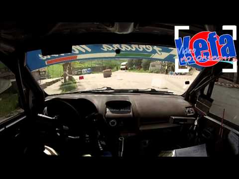 1° RALLY DELLE MADONIE 2015 CRASH A. Profeta - N. Carnevale Renault Clio s1600
