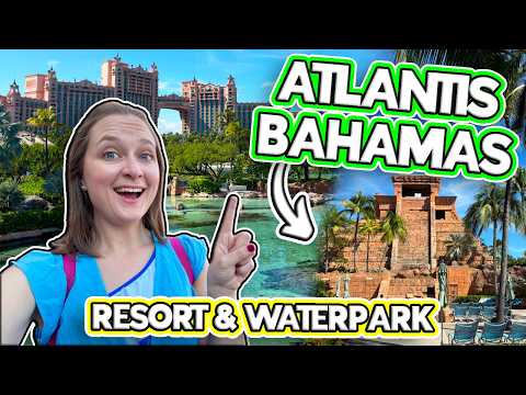 INSIDE Atlantis Resort and Waterpark! (Aquaventure Tour, Marine Life Habits, & First Visit Tips)