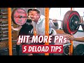 5 Tips on How to Deload Better | Powerlifting & Powerbuilding