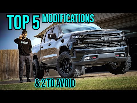 TOP 5 Silverado MODs + 2 Bad Choices [2019-2024] Trail Boss Modifications