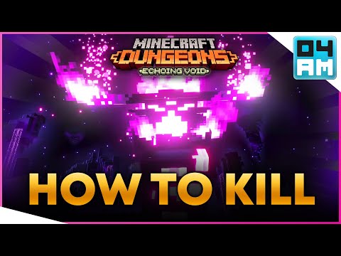 VENGEFUL HEART OF ENDER - How To Defeat on ANY Difficulty in Minecraft Dungeons: Echoing Void DLC